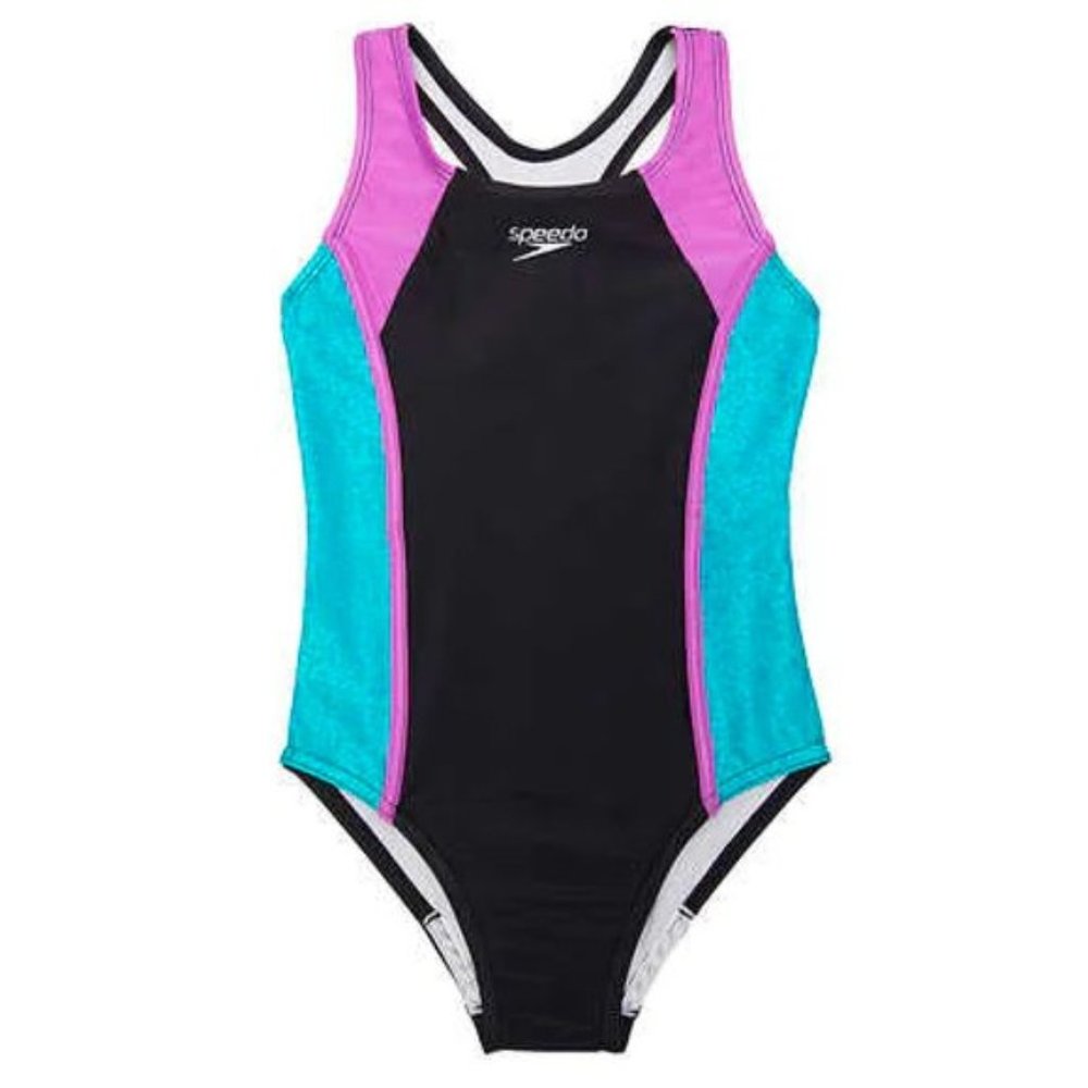 NWT Speedo Youth 1-piece Swimsuit S
